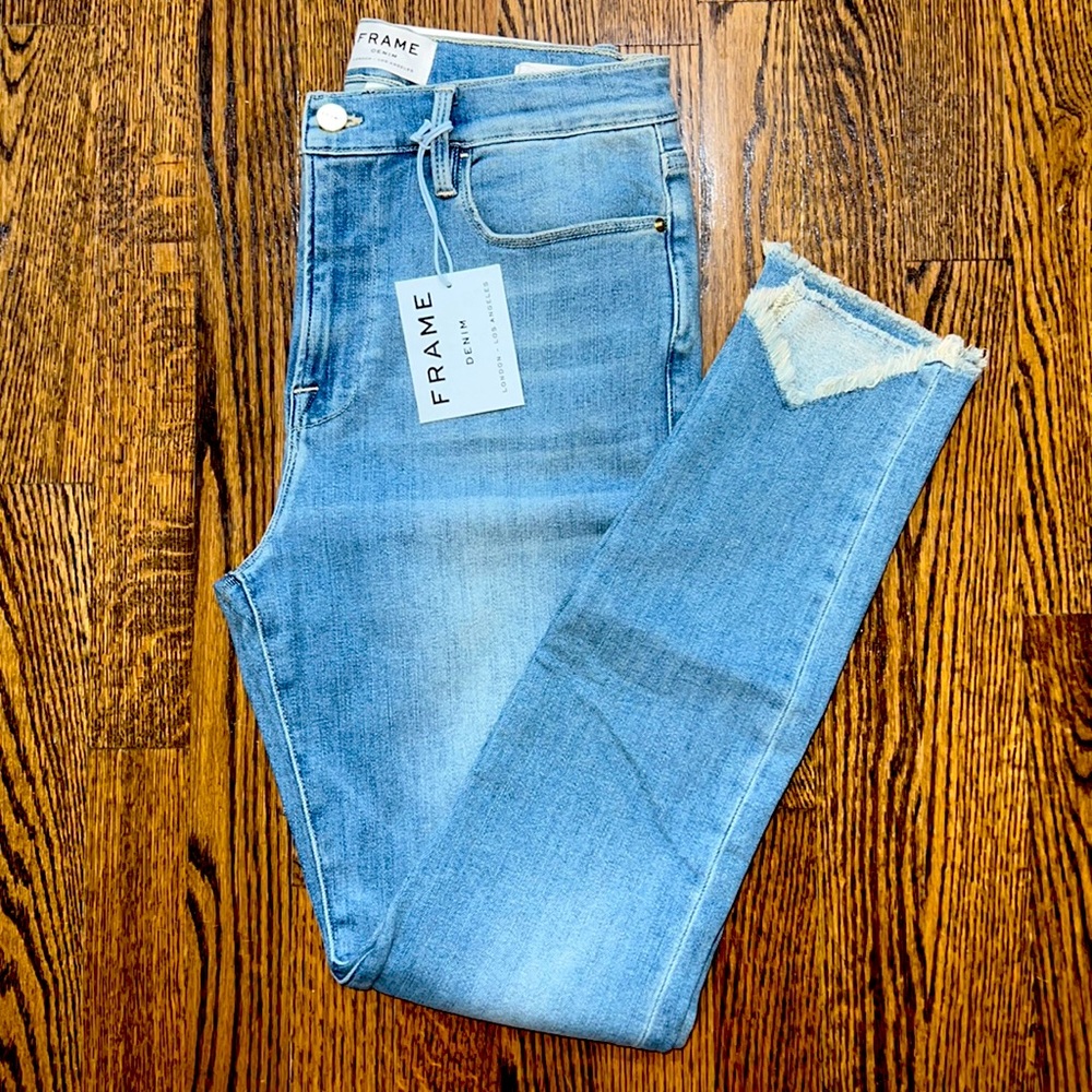 NWT FRAME LE HIGH SKINNY
